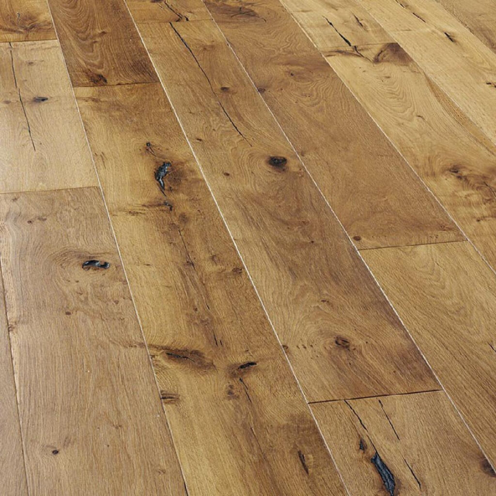 Thiết kế sàn gỗ thô mộc, tự nhiên