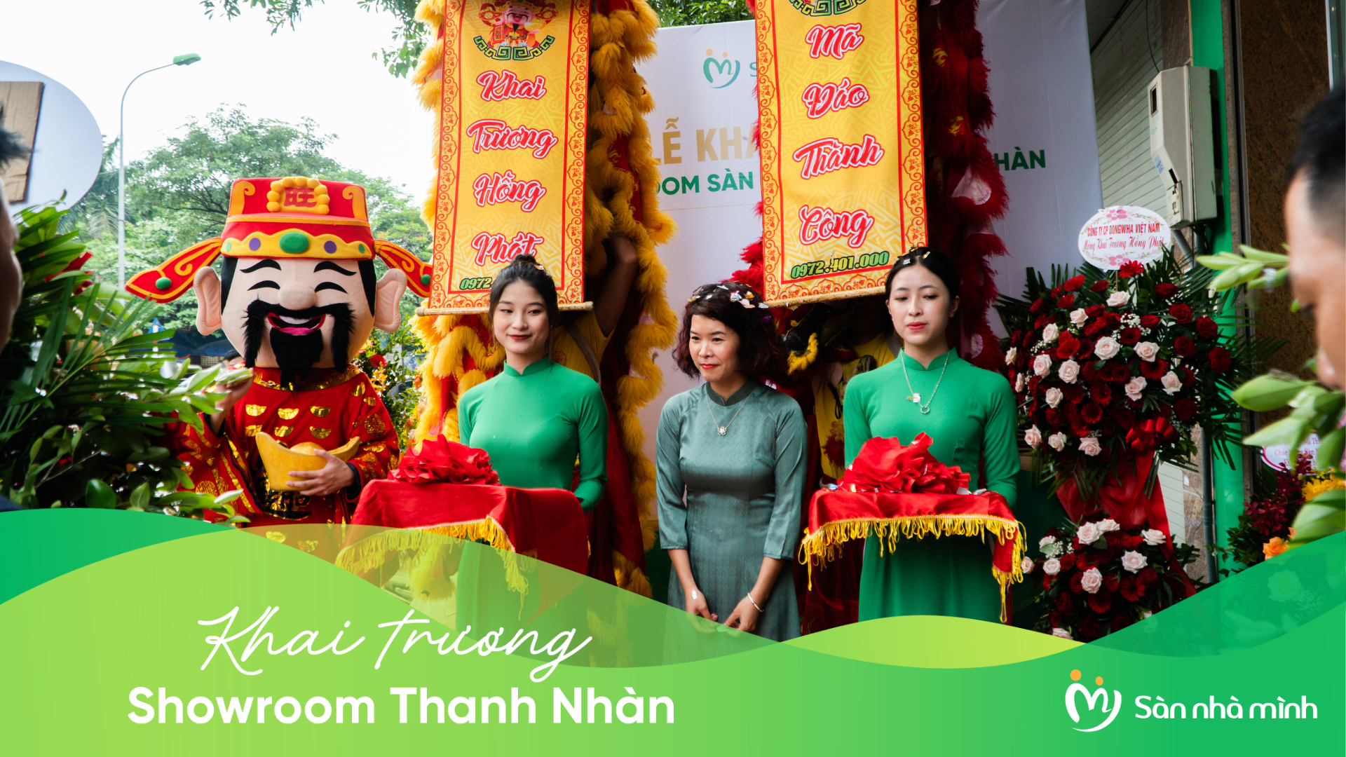 Tưng bừng ưu đãi khai trương shworoom Sàn Nhà Mình thứ tư tại Thanh Nhàn